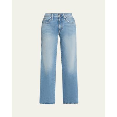 AMO Denim Faith Low-Rise Flare Jeans
