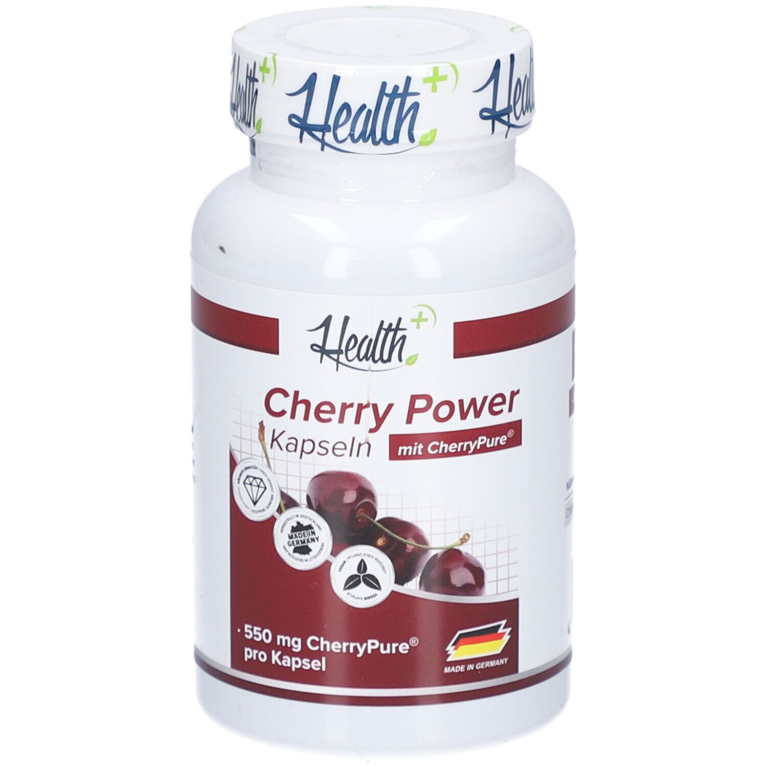 Health+ Cherry Power (90 Caps) Unflavored 90 St Kapseln