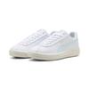 Sneaker PUMA "Puma Club Klassika SL Sneakers Damen", Gr. 35.5, weiß sea glass silber blau metallic, Obermaterial: Textil, Synthetik; Futter: Textil, Synthetik; Innensohle: Textil; Laufsohle: Gummi, Schuhe