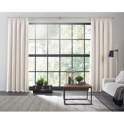 Vorhang WIRTH "Dim out", beige, B:142cm H:295cm, Polyester, Gardinen, nach Maß Image