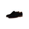 Schnürschuh TOMMY HILFIGER "HILFIGER DRESS SUEDE SHOE", Herren, Gr. 46, schwarz, Veloursleder, unifarben, elegant, Schuhe, Abendschuh, Businessschuh mit kleiner Logoflagge