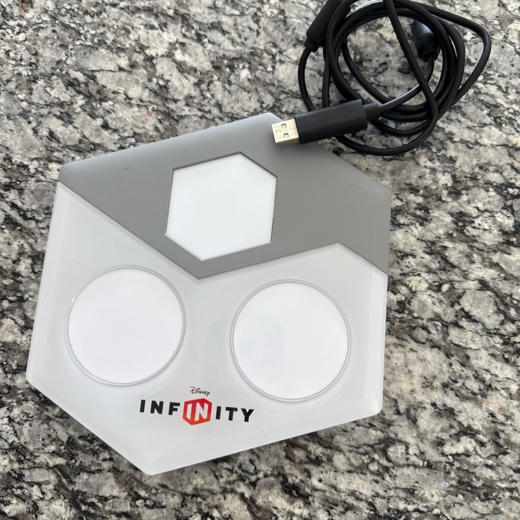 Disney Video Games & Consoles | Disney Infinity Portal Base Pad For Xbox 360 Model # Inf-8032385 Video Game | Color: Gray/White | Size: Os