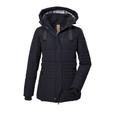 Steppjacke "GW 25 WMN QLTD JCKT", Damen, Gr. 48, blau (dunkelnavy), Obermaterial: 88% Polyester, 12% Baumwolle. Futter: 100% Polyester, G.I.G.A. DX BY KILLTEC, sportlich, Jacken