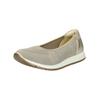 Ballerina IMAC "Imac Ballerinas Lederimitat/Textil", Damen, Gr. 40, beige (beige, gold), Lederimitat, Textil, casual, Schuhe