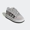 Sneaker ADIDAS ORIGINALS "CAMPUS 00S COMFORT CLOSURE ELASTIC LACE KIDS", Gr. 22, grau two, matte silber, core schwarz, Leder, Synthetik, sportlich, Schuhe
