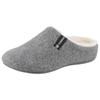 Pantoffel VERBENAS "York Picos Pet", Damen, Gr. 35, grau (hellgrau), Textil, meliert, klassisch, Schuhe, Homeslipper, Clog, Hausschuh mit wärmender Innenausstattung
