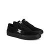 Skateschuh DC SHOES "Teknic S", Gr. 13(47), schwarz (schwarz, schwarz, gum), Obermaterial: Leder (Kuh) / Futter: Textil / Außensohle: Gummi, Schuhe