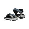 Sandale IMAC "Imac Sandalen Leder", Kinder, Gr. 39, bunt (blau, grau), Leder, casual, Schuhe