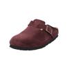 Hausschuh ROHDE "Rohde Hausschuhe Leder", Damen, Gr. 37, lila (violett), Leder, casual, Schuhe