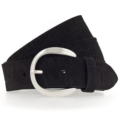 Vanzetti Gürtel Leder 80 cm Schwarz Damen Image