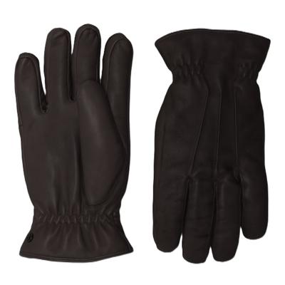 Kessler James Handschuhe Leder 10 Schwarz Image