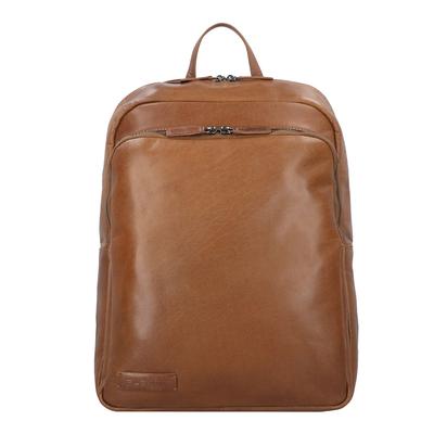 Plevier Rock Opal Daypack Leder 43 cm Laptopfach cognac Coral Herren Image