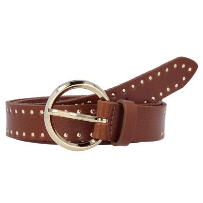 Vanzetti Nietengürtel Leder 95 cm Braun Damen Image