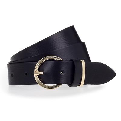 Vanzetti Gürtel Leder 80 cm Schwarz Damen Image