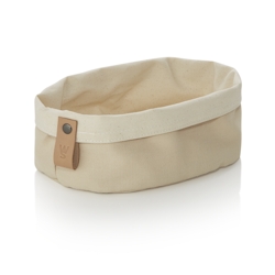 15x Brottasche Flip Cotton, 19 x 15 x 10 cm, cream, Canvas Image