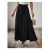 Damen Bindeband Schlitz weite Hose