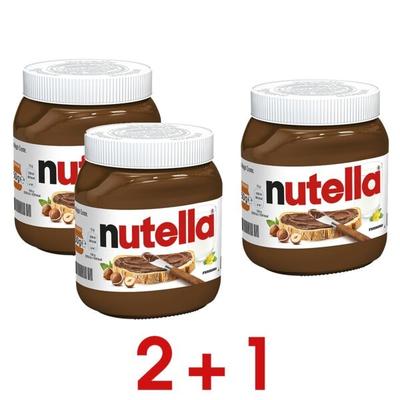 Nutella 3x Nougatcreme »nutella« 450g