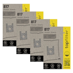 Top Filter 4er-Pack Staubsaugerbeutel 64817 Rowenta und Moulinex TopFilter Premium Image