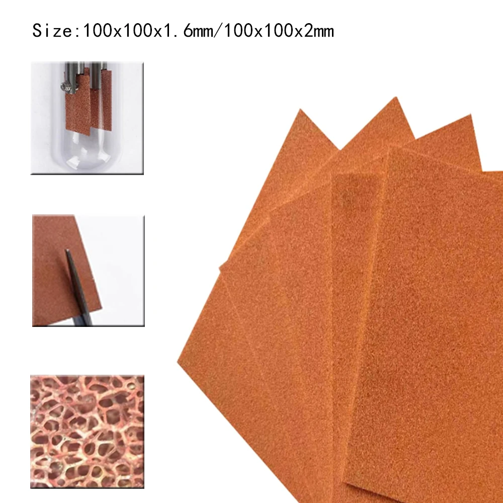 Poröser Legierungsschaum aus Metall, Kupferschaum/Wärmeleitung/elektromagnetische Abschirmung/Katalysator/elektrolytisches Kupfermaterial Image