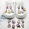 1–18 Stück Monster PVC-Kinderschuhe, Charms, Dekorationen, Cartoon-Clogs, Sandalen, Knopf für schöne Weihnachtsgeschenke