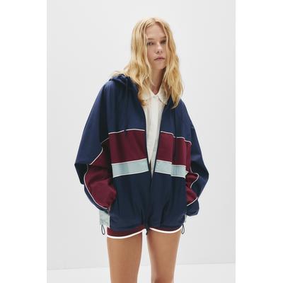 Lightweight Contrast Panel Jacket