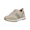 Sneaker PAUL GREEN "Paul Green Sneaker Leder", Damen, Gr. 42, beige (hellbeige), Leder, casual, Schuhe