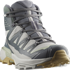 Outdoorschuh SALOMON "X ULTRA 360 EDGE MID GORE-TEX", Gr. 49, gray violet, turbulence, sea foam, Synthetik, Textil, sportlich, Schuhe, wasserdicht
