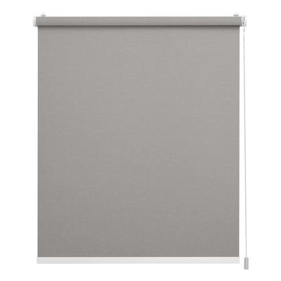 Rollo LICHTBLICK ORIGINAL "Klemmfix, ohne Bohren" Gr. 7, grau (grau, weiß, weiß), B:140cm H:190cm, Polyester, Rollos, Steuerbar mit Bluetooth-App, integrierter Elektromotor und Akku Image
