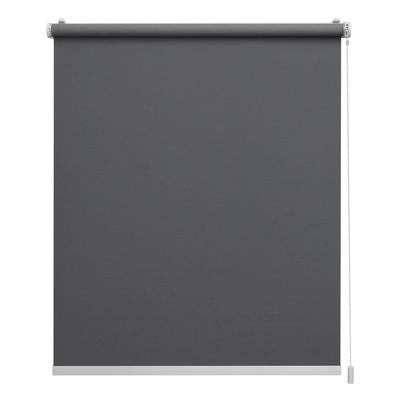 Rollo LICHTBLICK ORIGINAL "Klemmfix, ohne Bohren" Gr. 14, grau (grau, weiß, weiß), B:90cm H:190cm, Polyester, Rollos, Steuerbar mit Bluetooth-App, integrierter Elektromotor und Akku Image
