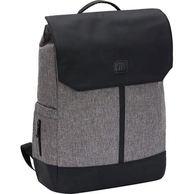 Wickelrucksack FILLIKID "Osaka", Baby, grau (grau melange), Stoff, , Rucksäcke, inkl. Wickelauflage Image