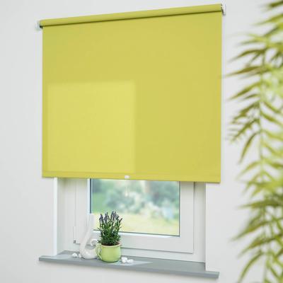 Springrollo LIEDECO "Uni" Gr. 2, grün, B:122cm H:180cm, Polyester, Metall, Rollos, lichtdurchlässig Image