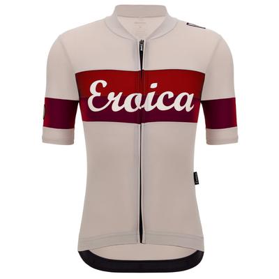 Santini - Eroica Quiete Jersey - Radtrikot Gr XL cappuccino Image