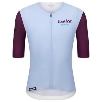 Santini - Eroica Borgo Jersey - Radtrikot Gr XL azzurro Image