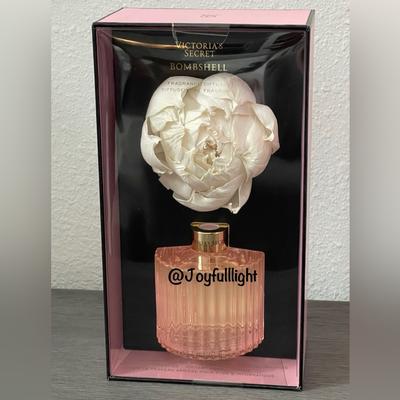Victoria's Secret Accessories | Victoria Secret Bombshell Fragrance Diffuser | Color: Cream/Purple/Red | Size: Os