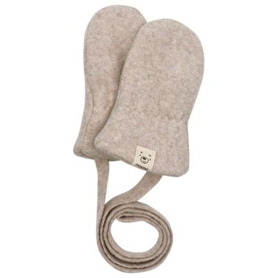 maximo - Baby's Fausthandschuh Ohne Daumen - Handschuhe Gr 6 Months grau/beige Image