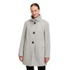 Wolljacke GIL BRET, Damen, Gr. 44, grau (light grau melange), Obermaterial: 64% Wolle, 16% Polyamid, 8% Kaschmir, 7% Polyester, 5% sonstige Fasern, meliert, casual, regular fit ca. Mitte Oberschenkel, Langarm gerader Abschluss, Jacken, mit Taschen