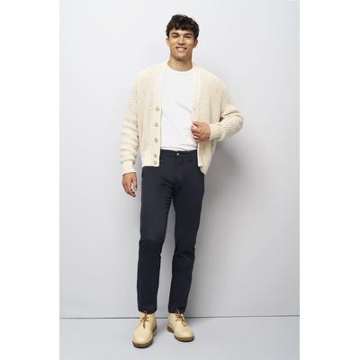 Chinos MEYER "M5 Move", Herren, Gr. 32, Länge 32, blau (dunkelblau), 54% Baumwolle;44% Polyester;2% Elasthan, unifarben, regular fit lang, Hosen Image
