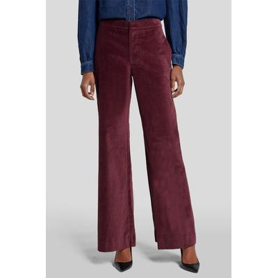 Damen Pants Tailored Modern Dojo Flare Fit Image
