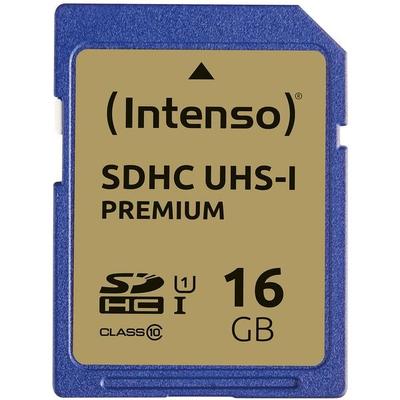 Intenso Speicherkarte SDHC-Karte Premium 16 GB