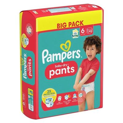 Pampers Pants »baby-dry™ BIG PACK« Gr.6 (14-19 kg) 40 Stück