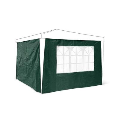 relaxdays 2er-Set Seitenteile für Pavillon 3x3m grün Image
