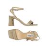 Steve Madden Damen Sandale, Gr. 35, beige, Leder