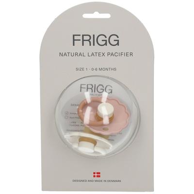 Frigg Fopspeen Daisy Biscuit - Cream 0-6 Maanden 2 St Schnuller Image