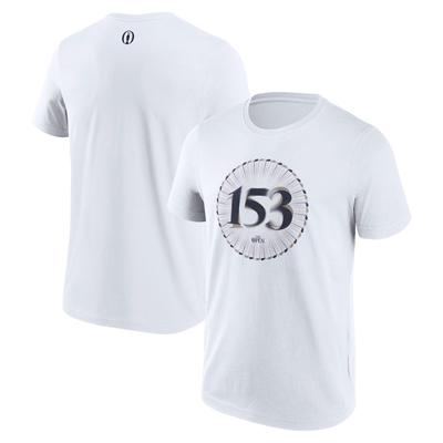 The Open 153. Royal Portrush Grafik-T-Shirt – Weiß Image