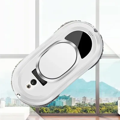Roboter-Glasreiniger, 5600 Pa Saugkraft, automatischer Fensterreiniger, Sicherheitssystem, ferngesteuert, für alle glatten Oberflächen Image