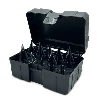 Hunting Broadhead Box Broadhead Storage Case Holds 20 Broadheads For Bow And Crossbow Arrow Head Storage Hunting Accessories
