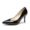 Damenschuhe hochhackige Pumps Stöckels chuhe rote spitze Zehen elegante Hochzeits kleid Büro große Größe Luxus im Angebot
