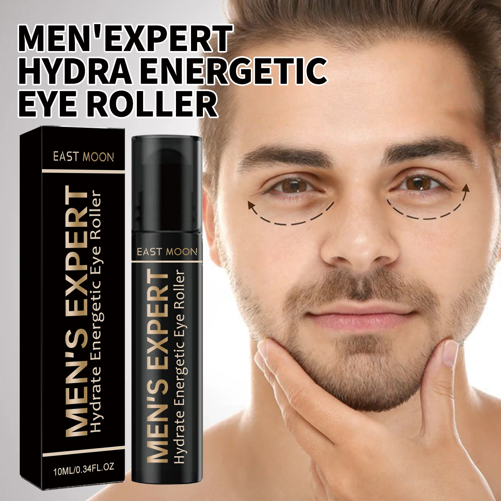 Männer Retinol Augencreme Augenbeutel Straffende Lifting-Creme Aufhellung Augenringe Haut Sofortige Augenreparatur Serum Stick Remover Gel Image