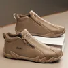 Herrenschuhe Frühling Neue High-Top-Herren Arbeitsversicherung Arbeitswerkzeug Trend Vielseitige Outdoor-Wanderschuhe