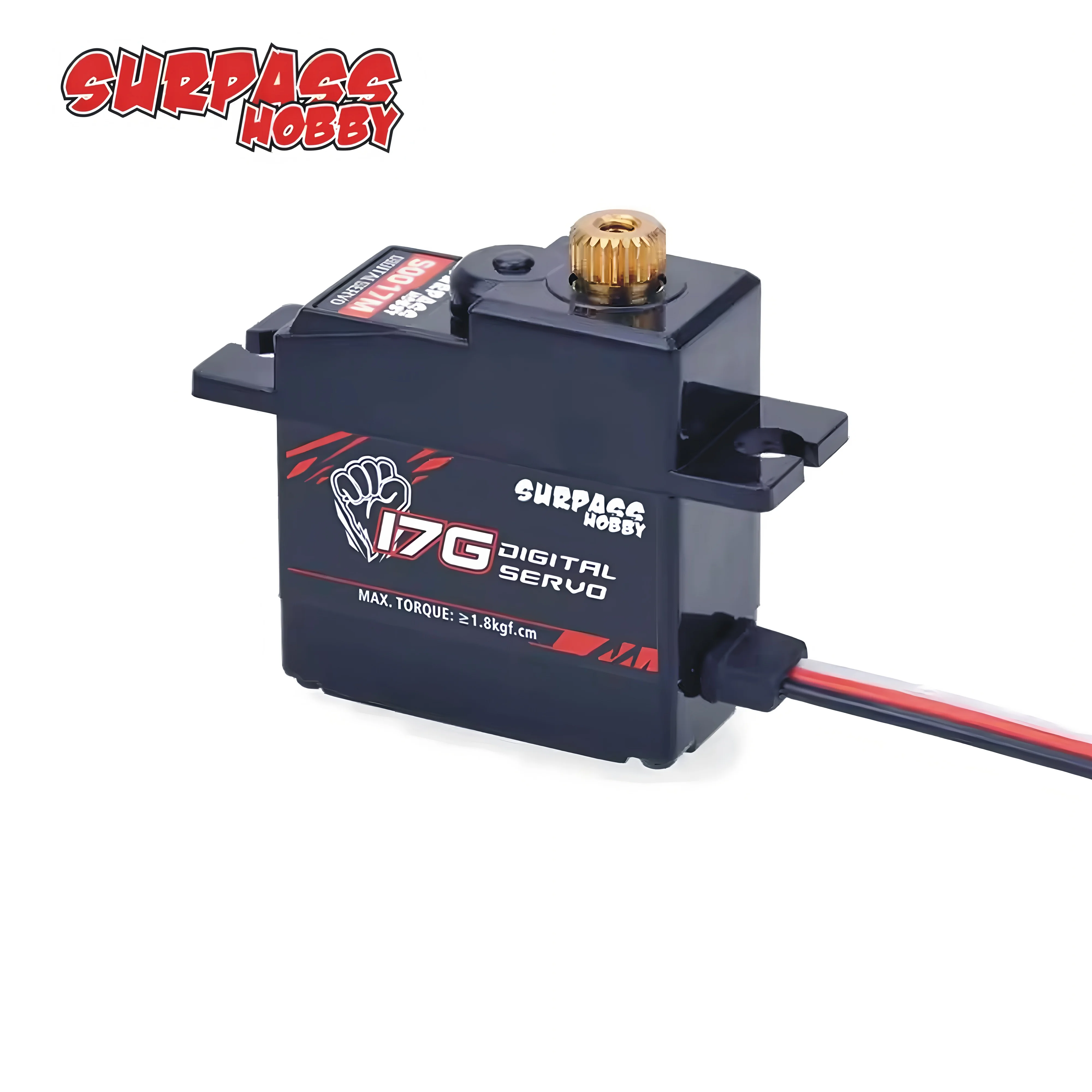 Good Quality SURPASS Hobby S009M 9G 17G Metal Gear 1.8KG Digital Servo for RC Airplane Robot 1/18 1/24 Truck Car Boat Duct Plane